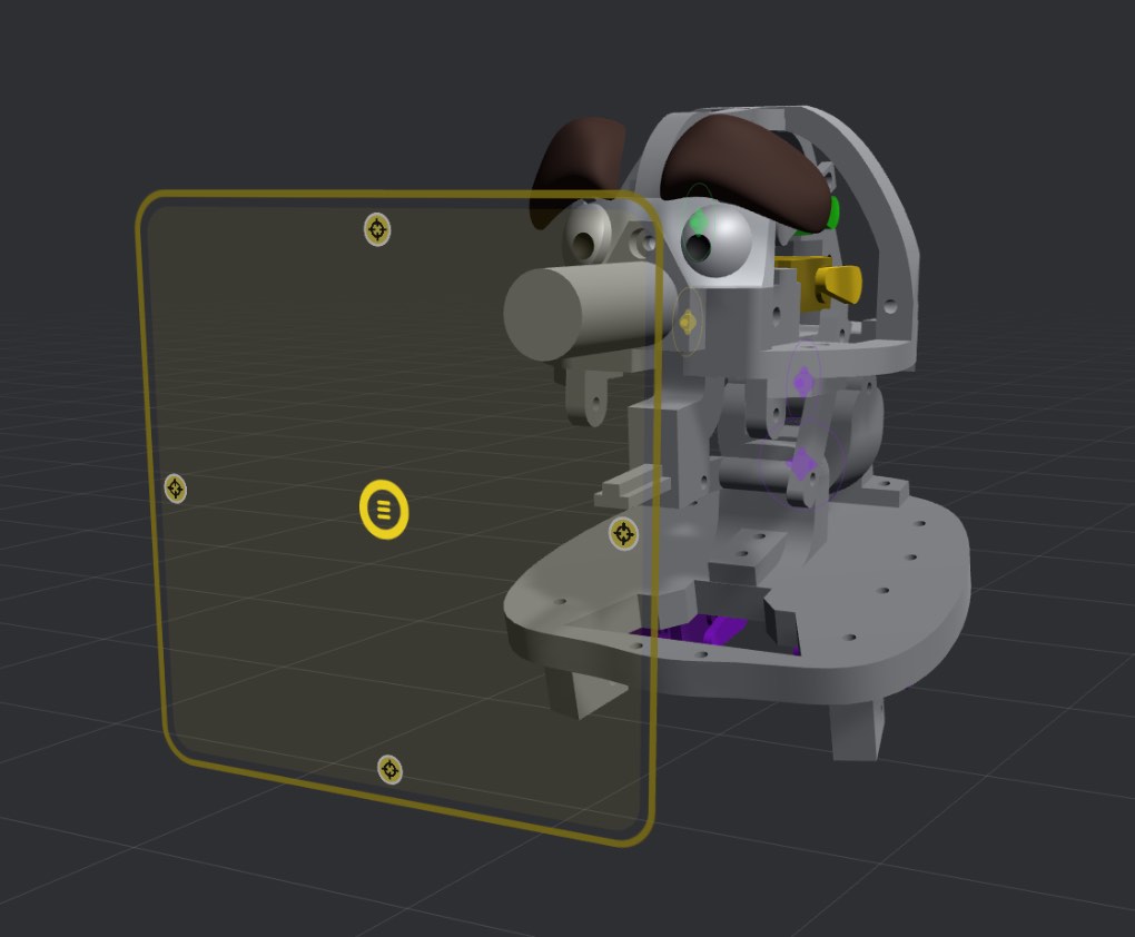 Screenshot: Two kinds of Pose Blends