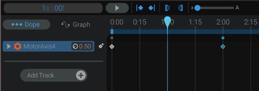 Screenshot: Adding more keyframes