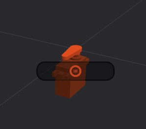 Screenshot: Creating keyframes