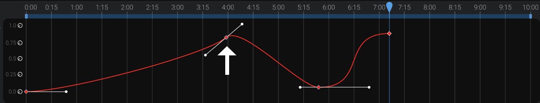 Screenshot: Auto smooth interpolation