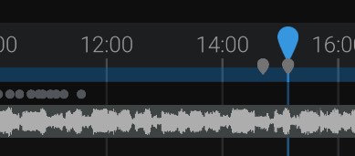 Screenshot: Adding Markers