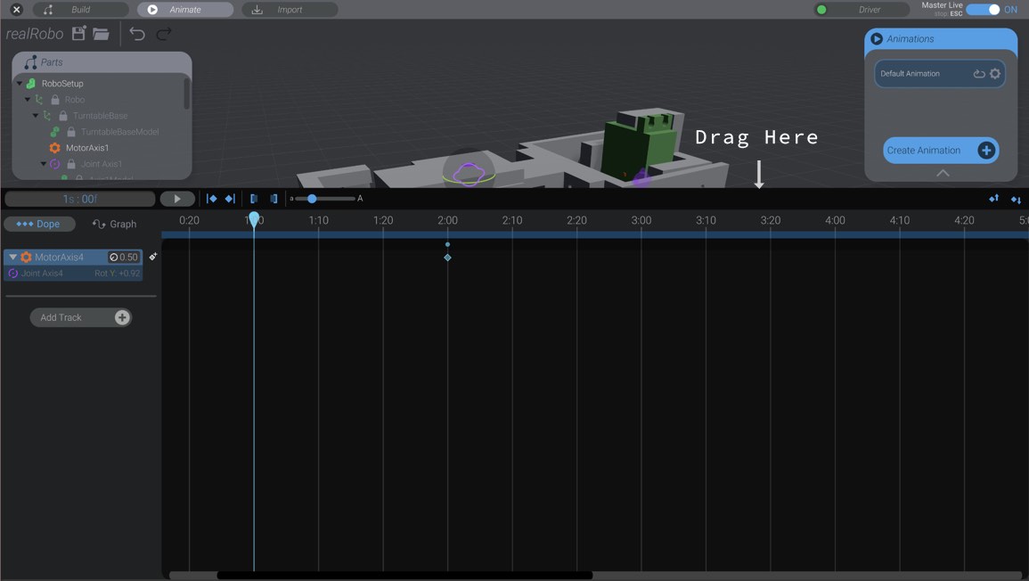 Screenshot: Zooming in and out