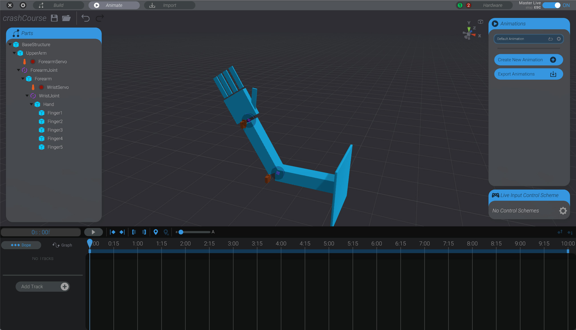Screenshot: Crash Course Animate