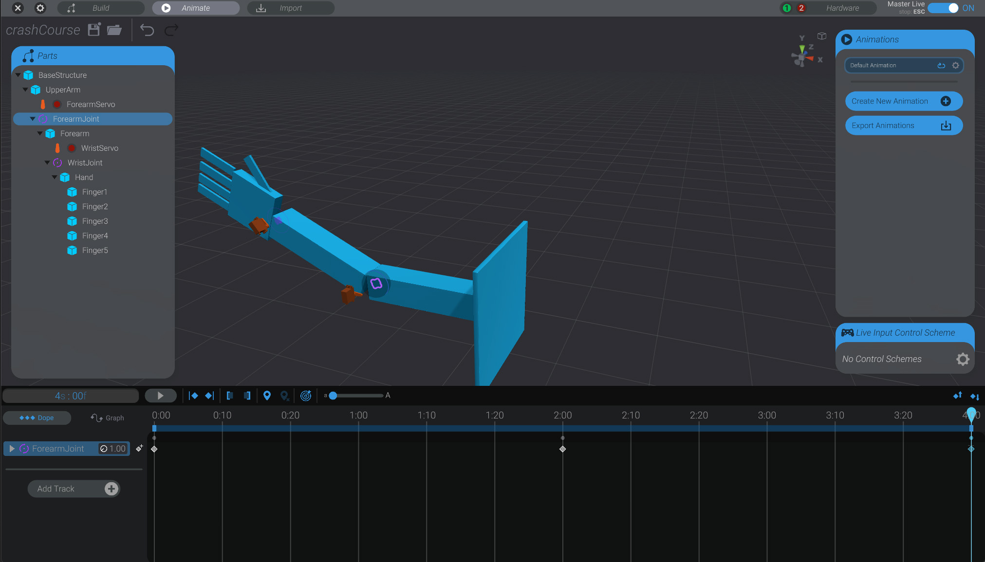 Screenshot: Crash Course Animate