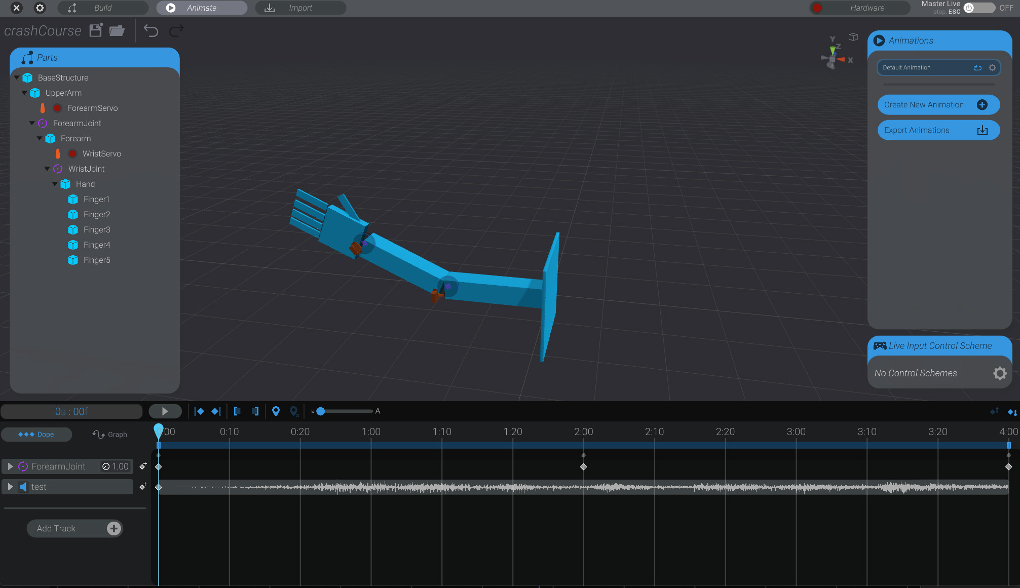 Screenshot: Crash Course Animate