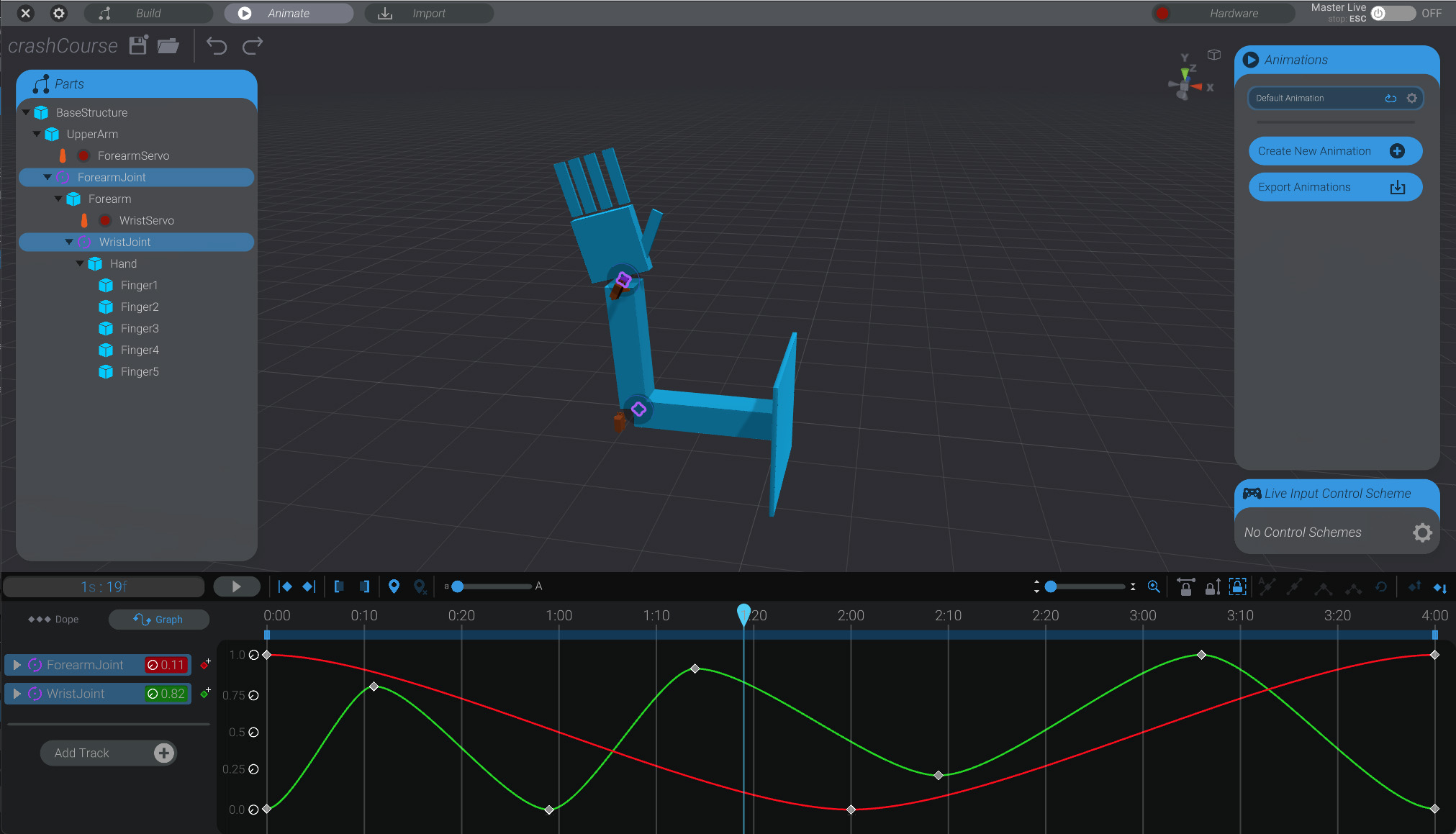 Screenshot: Crash Course Animate