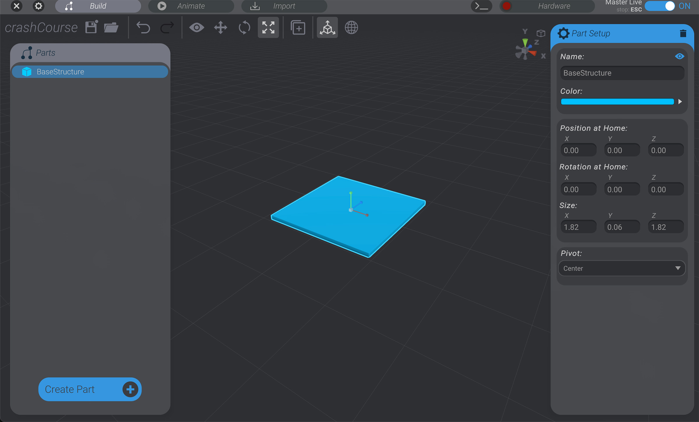 Screenshot: Crash Course Structures