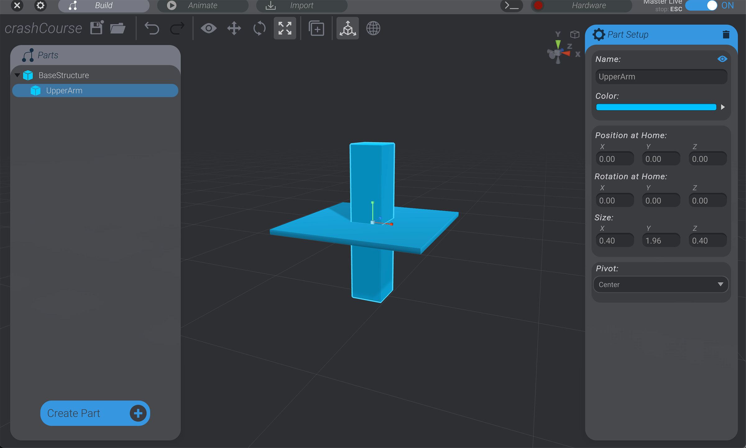 Screenshot: Crash Course Structures