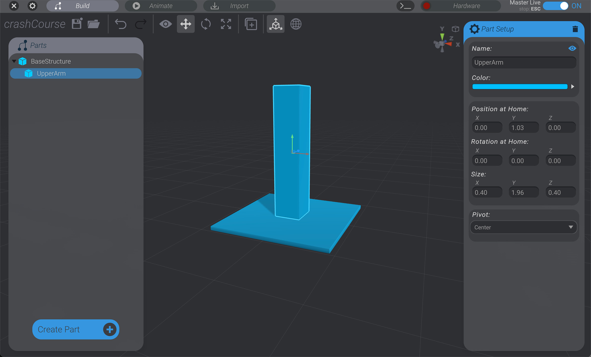 Screenshot: Crash Course Structures