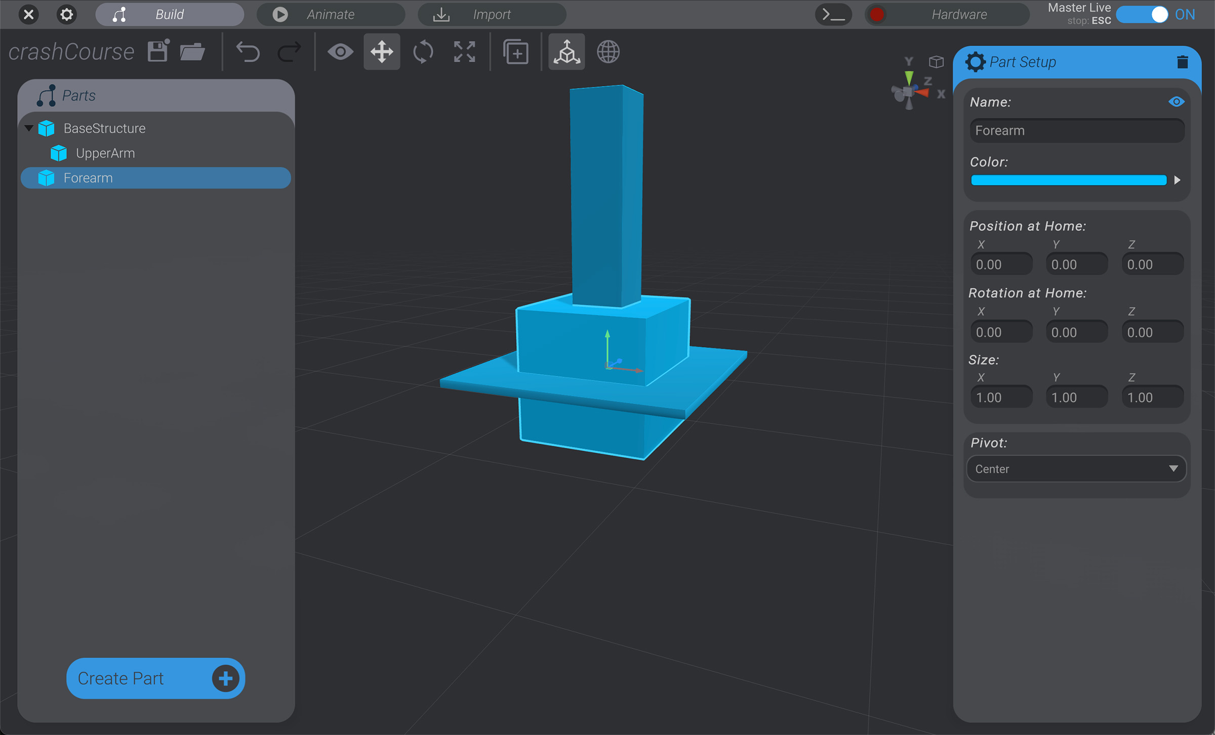 Screenshot: Crash Course Structures