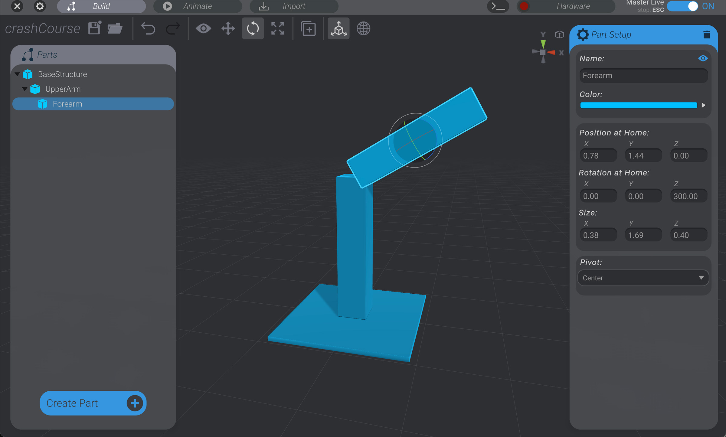 Screenshot: Crash Course Structures