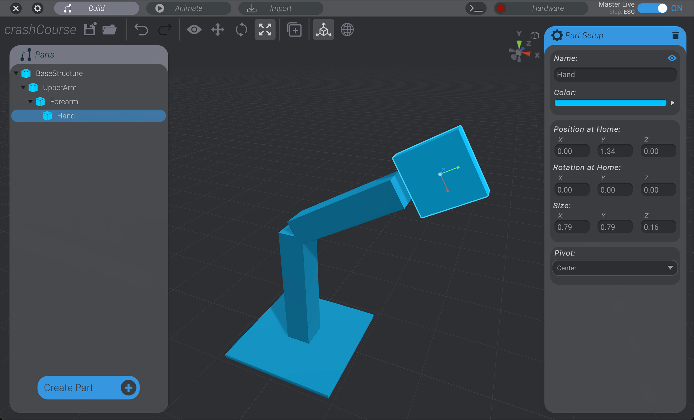 Screenshot: Crash Course Structures