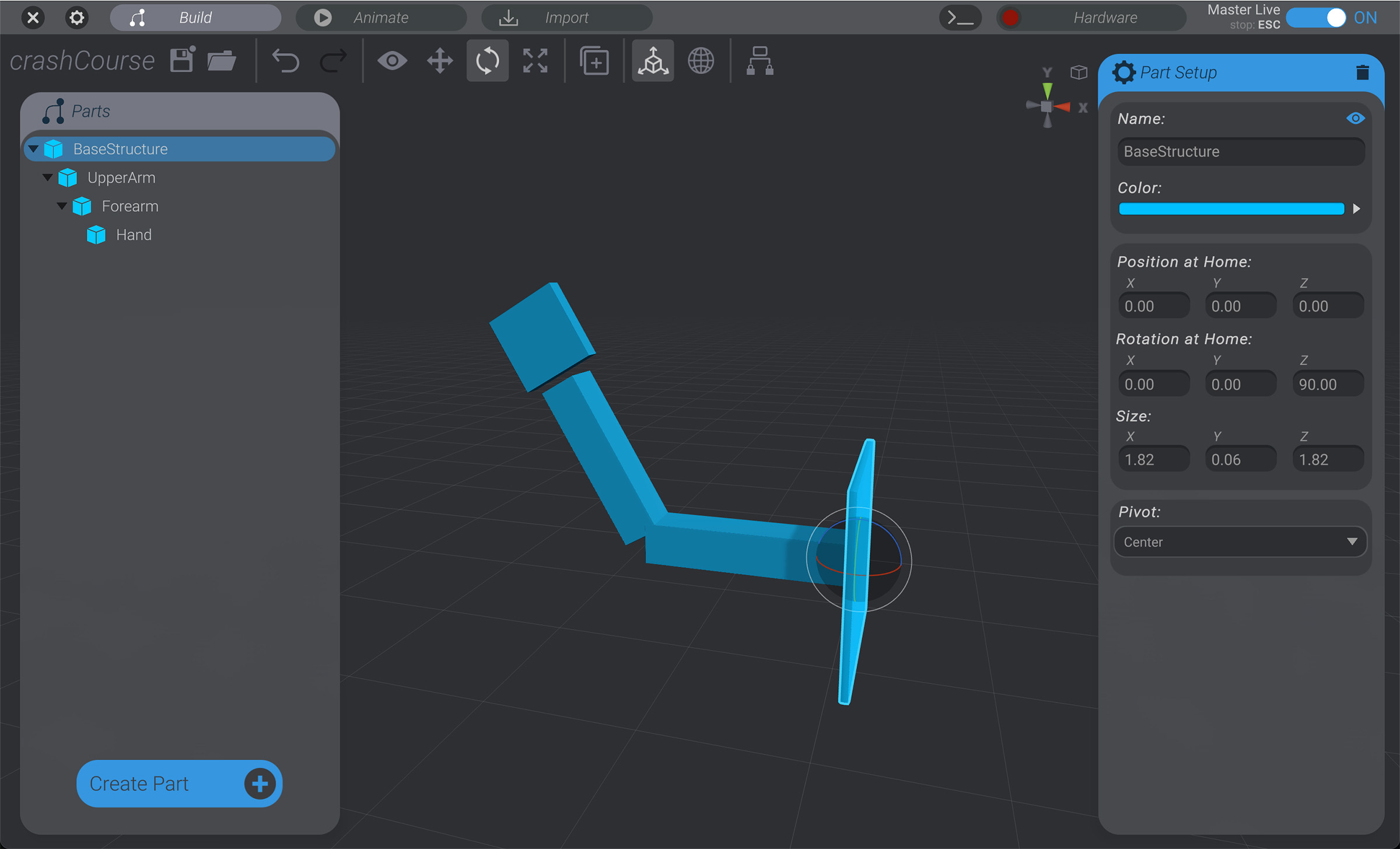 Screenshot: Crash Course Structures