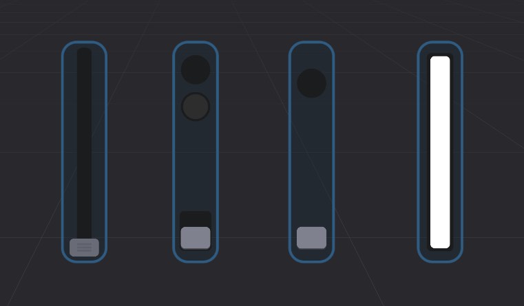Screenshot: Creating custom events