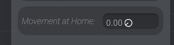 Curved Event home configuration