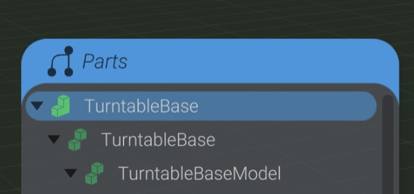 Screenshot: Import a model
