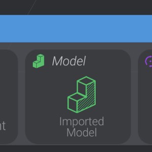 Screenshot: Create an instance of the model in your project