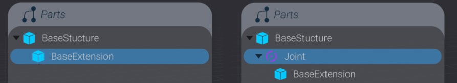 Screenshot: Initial Joints