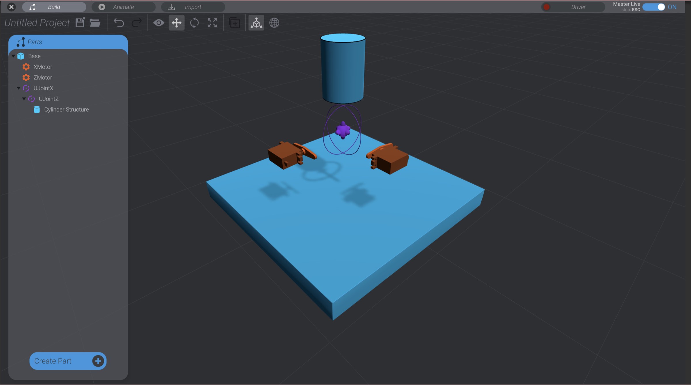 Screenshot: What if a real-world joint can move or rotate in multiple directions?