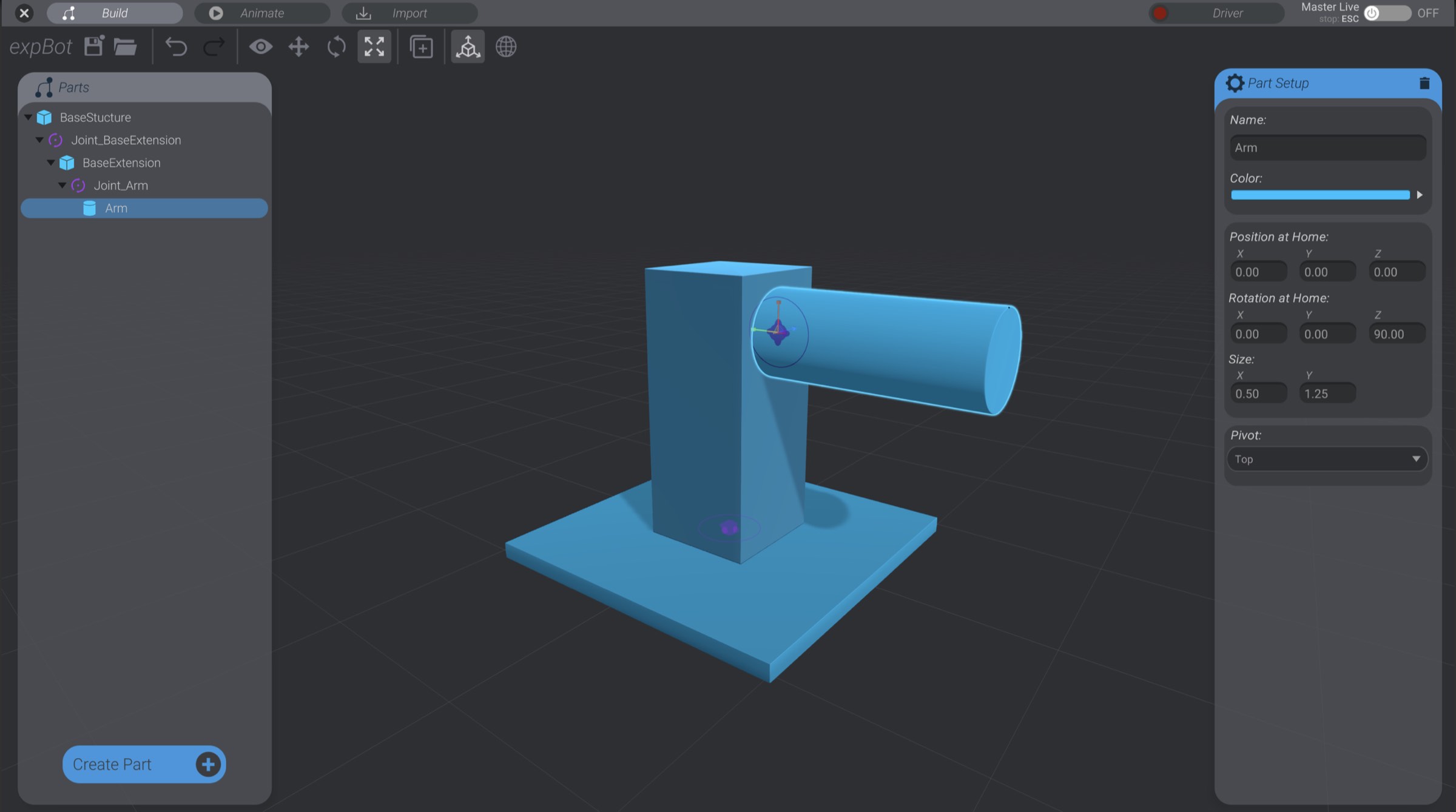 Screenshot: Why make joints now?