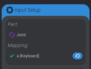 Screenshot: Detailed Control Settings