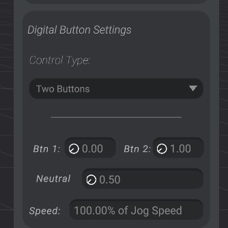 Screenshot: Detailed Control Settings (Digital Button)