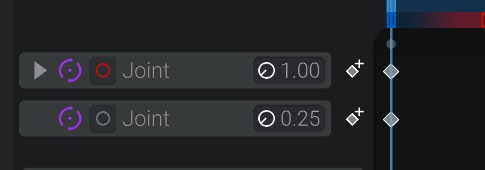 Screenshot: Individual Controls in the Control Scheme
