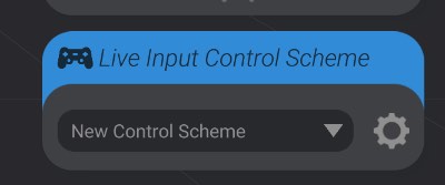 Screenshot: Control Scheme Settings