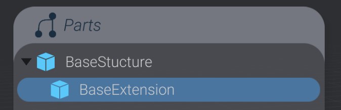 Screenshot: Parent-Child Relationships