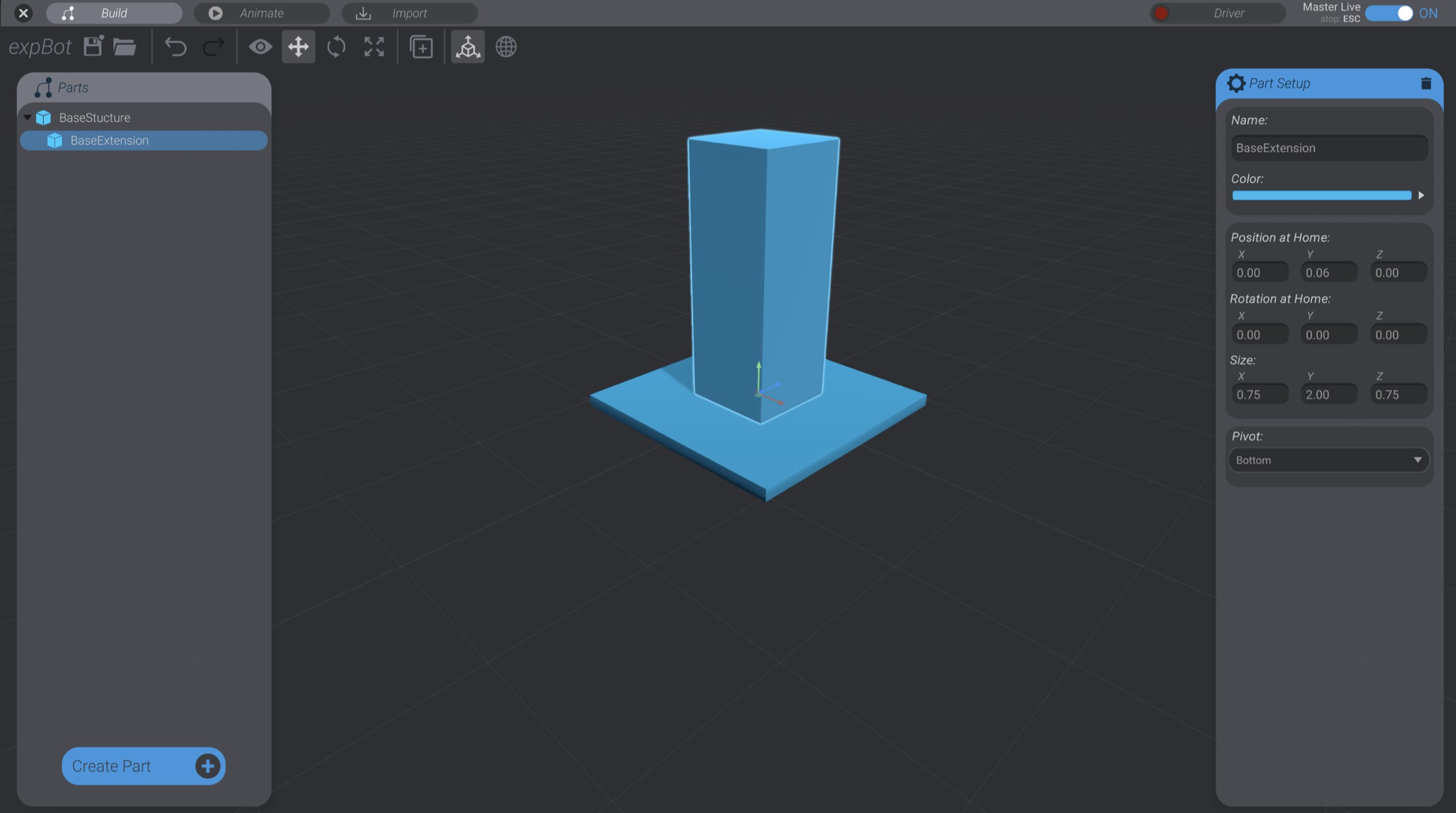 Screenshot: Parent-Child Relationships