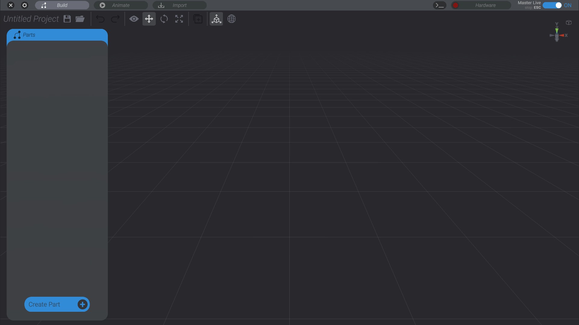 Screenshot: The Bottango Window