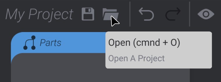 Screenshot: Tooltips